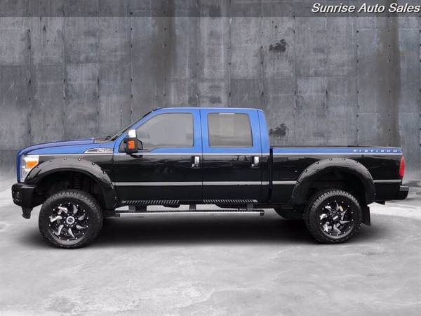 2015 Ford F-350 Diesel 4x4 4WD F350 Super Duty Platinum Truck - cars... for sale in Milwaukie, CA – photo 3
