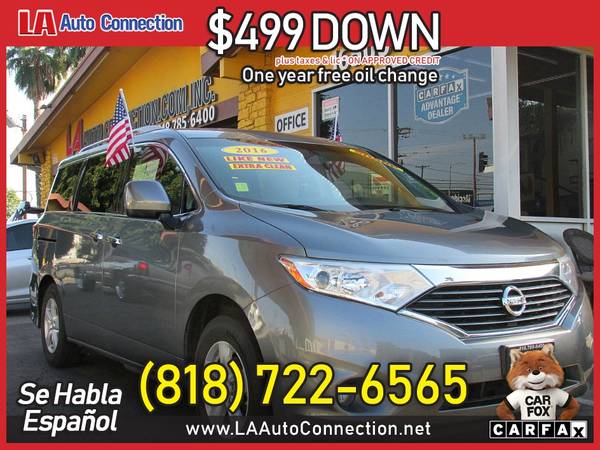 2016 Nissan Quest SV FOR ONLY 251/mo! - - by dealer for sale in Van Nuys, CA – photo 4