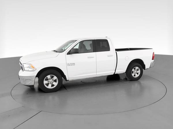 2017 Ram 1500 Quad Cab SLT Pickup 4D 6 1/3 ft pickup White - FINANCE... for sale in Palmdale, CA – photo 4