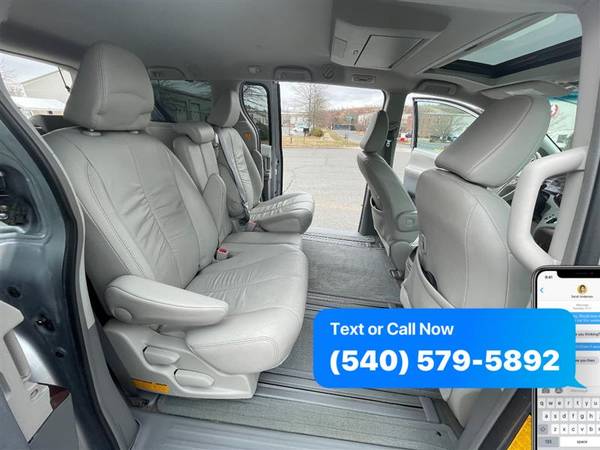 2012 TOYOTA SIENNA XLE 8-Pass V6 750 DOWN/375 A Month - cars & for sale in Fredericksburg, VA – photo 8