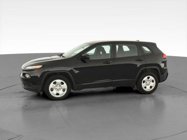 2016 Jeep Cherokee Sport SUV 4D suv Black - FINANCE ONLINE - cars &... for sale in Atlanta, CA – photo 4