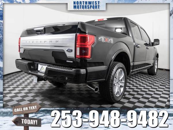 2018 *Ford F-150* Platinum 4x4 - cars & trucks - by dealer - vehicle... for sale in PUYALLUP, WA – photo 6