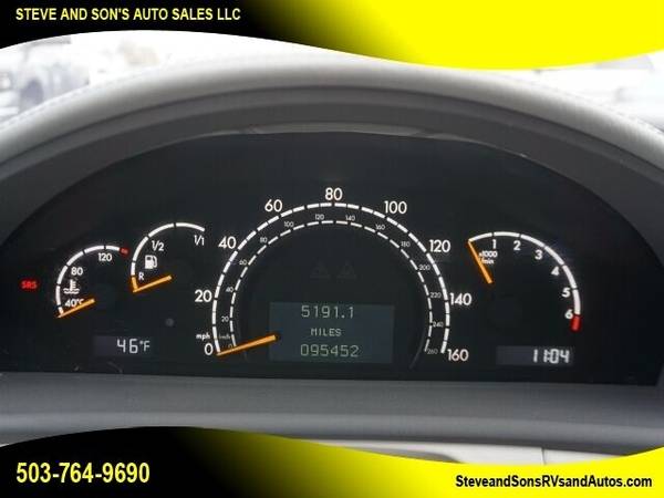 2003 Mercedes-Benz CL-Class CL 500 2dr Coupe - - by for sale in Happy valley, OR – photo 18