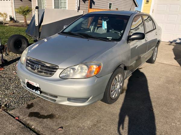 03 corolla - cars & trucks - by owner - vehicle automotive sale for sale in PUYALLUP, WA