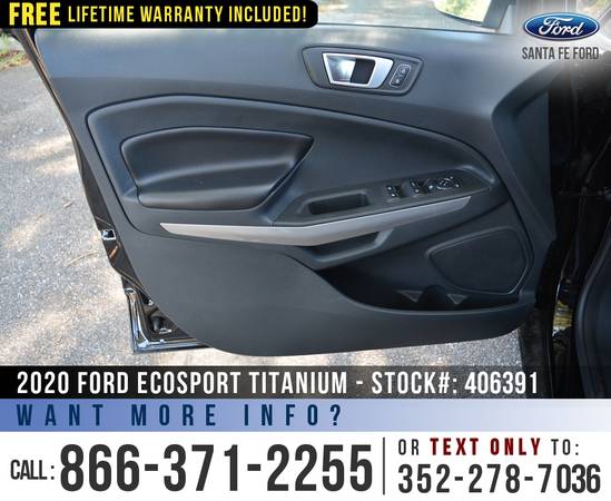 *** 2020 FORD ECOSPORT TITANIUM *** SAVE Over $5,000 off MSRP! -... for sale in Alachua, FL – photo 12