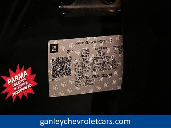 2018 Chevy Chevrolet Malibu LT sedan Mosaic Black Metallic - cars &... for sale in Brook Park, OH – photo 19