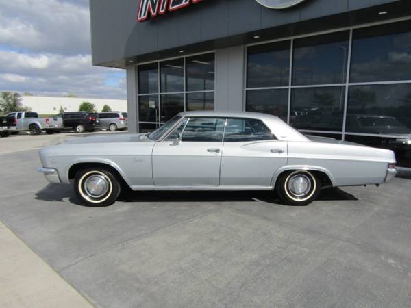 1966 *Chevrolet* *Caprice* Silver - cars & trucks - by dealer -... for sale in Omaha, NE – photo 4