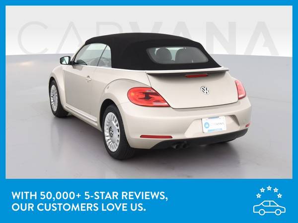 2013 VW Volkswagen Beetle 2 5L Convertible 2D Convertible Beige for sale in Springfield, MA – photo 6