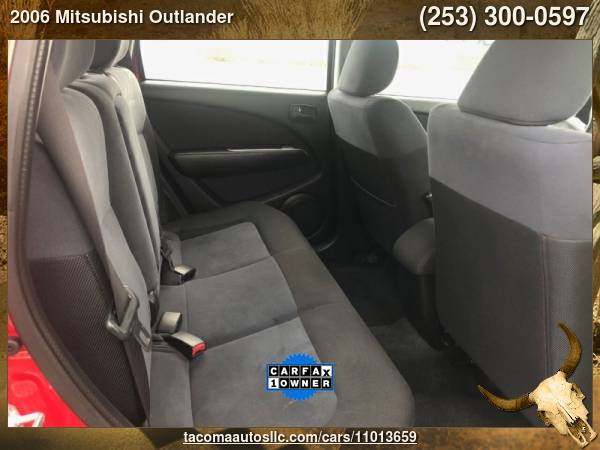 2006 Mitsubishi Outlander LS 4dr SUV wAutomatic - - by for sale in Tacoma, WA – photo 11