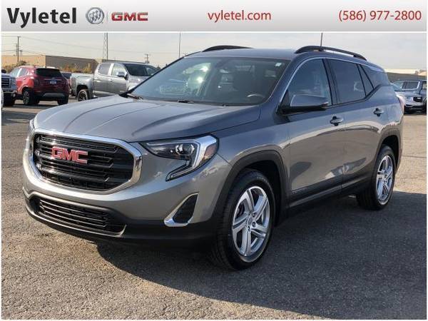 2019 GMC Terrain SUV FWD 4dr SLE - GMC Satin Steel Metallic - cars &... for sale in Sterling Heights, MI – photo 5