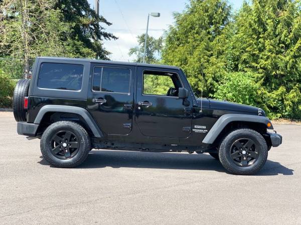2016 Jeep Wrangler Unlimited Black Clearcoat For Sale GREAT PRICE! for sale in Eugene, OR – photo 4
