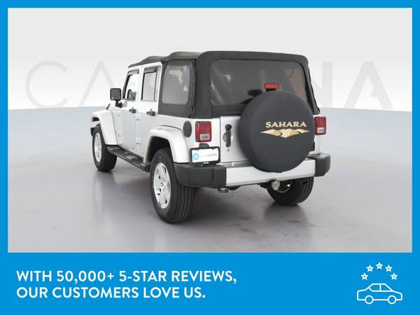 2012 Jeep Wrangler Unlimited Sahara Sport Utility 4D suv Silver for sale in Fort Myers, FL – photo 6