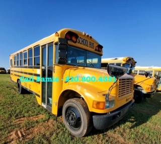 2003 International School Bus Mid Size - AC - Clear title - cars & for sale in Adkins, TX – photo 2