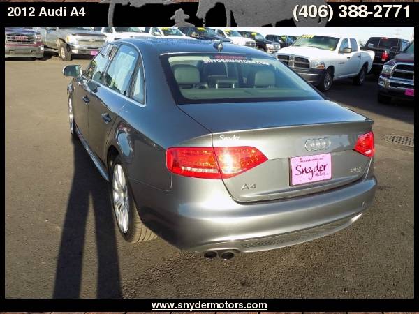 2012 Audi A4 Premium Plus, ONLY 50K MILES!, AWD, TURBO! for sale in Belgrade, MT – photo 7