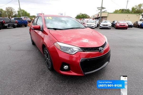 2014 Toyota Corolla S CVT - - by dealer - vehicle for sale in Orlando, FL – photo 5