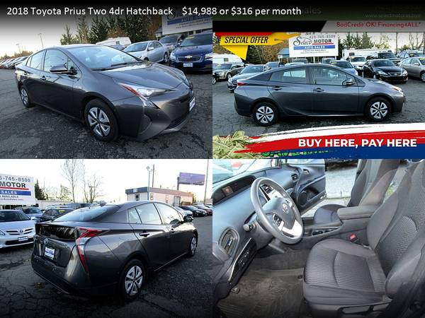 2018 Toyota Camry SESedan FOR ONLY 358/mo! - - by for sale in Lynnwood, WA – photo 22