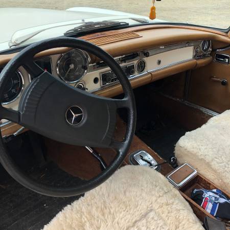 1970 Convertible Mercedes Benz 280 SL for sale in Stinson Beach, CA – photo 4