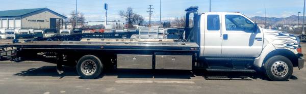 2008 Ford F-650 Rollback 6.7 Cummins Diesel Allison Auto Tow Truck -... for sale in Grand Junction, CO – photo 3