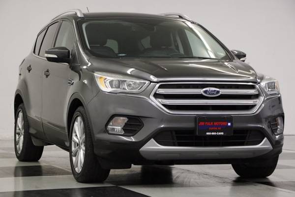 SPORTY Gray ESCAPE 2017 Ford Titanium SUV HEATED LEATHER for sale in Clinton, MO – photo 20