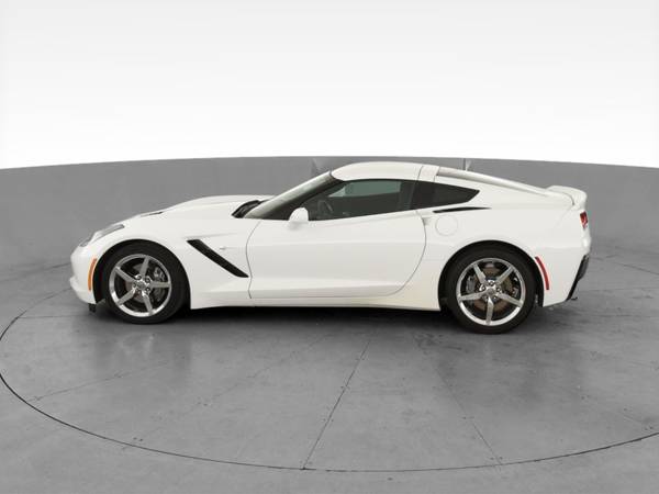 2014 Chevy Chevrolet Corvette Stingray Coupe 2D coupe White -... for sale in Rochester , NY – photo 5