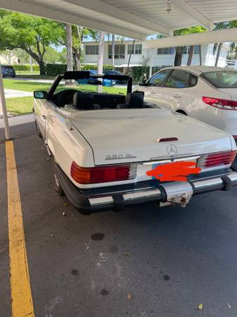 1984 Mercedes 380 SL Convertible (price reduced) for sale in SAINT PETERSBURG, FL – photo 4