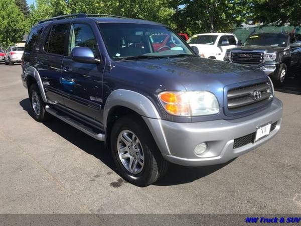 2004 Toyota Sequoia 4X4 SR5 3ROW Seat Leather Clean Carfax Local SU for sale in Milwaukee, OR – photo 6