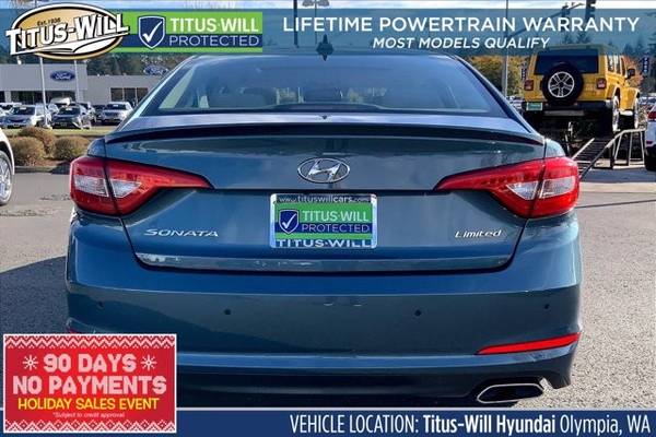 2017 Hyundai Sonata Limited Sedan - cars & trucks - by dealer -... for sale in Olympia, WA – photo 3