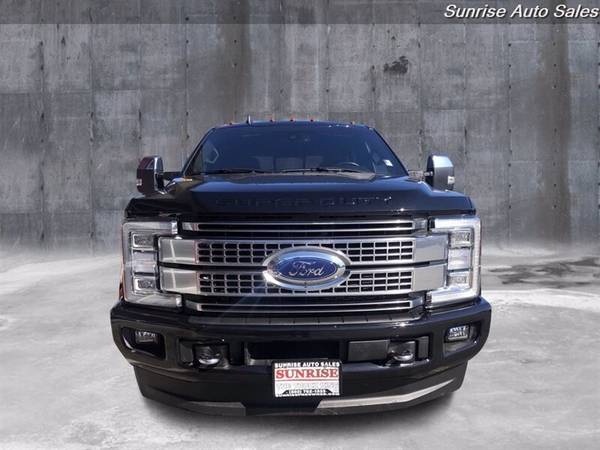 2019 Ford F-350 Diesel 4x4 4WD F350 Super Duty Platinum Truck - cars... for sale in Milwaukie, OR – photo 2