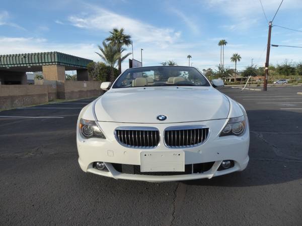 2005 BMW 6-SERIES 645CI 2DR CONVERTIBLE with Aluminum front/rear... for sale in Phoenix, AZ – photo 9