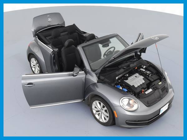 2013 VW Volkswagen Beetle TDI Convertible 2D Convertible Gray for sale in Covington, OH – photo 21