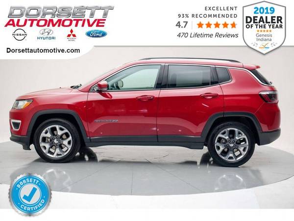 2019 Jeep Compass hatchback Redline Pearlcoat - cars & trucks - by... for sale in Terre Haute, IN – photo 10