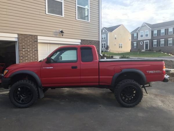 12500 obo ToyotaTacoma lifted wheels trade new frame for sale in Mc Donald, PA – photo 13