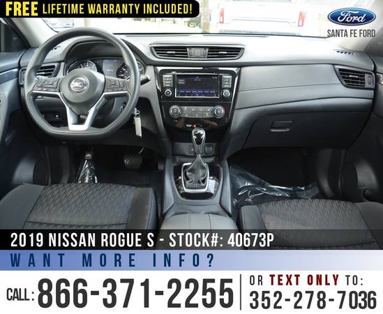 2019 NISSAN ROGUE S Bluetooth, Cruise Control, Camera - cars for sale in Alachua, FL – photo 15