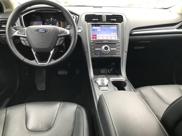 2019 FORD FUSION TITANIUM HYBRID * 1-OWNER * CLEAN CARFAX - cars &... for sale in Commerce, GA – photo 6