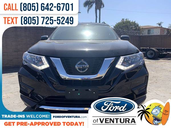 349/mo - 2018 Nissan Rogue SV - - by dealer - vehicle for sale in Ventura, CA – photo 2