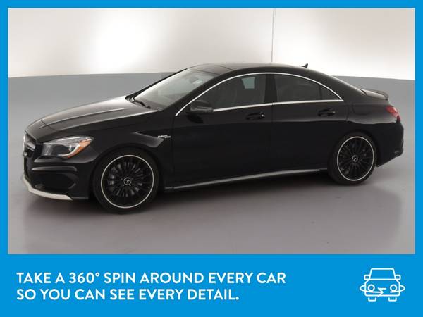 2014 Mercedes-Benz CLA-Class CLA 45 AMG 4MATIC Coupe 4D coupe Black for sale in Dallas, TX – photo 3