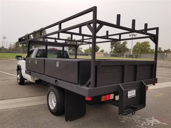 2005 CHEVROLET C3500 FLAT BED SERVICE TRUC ,LADDER RACK,ONLY 81K MIL... for sale in Santa Ana, CA – photo 7