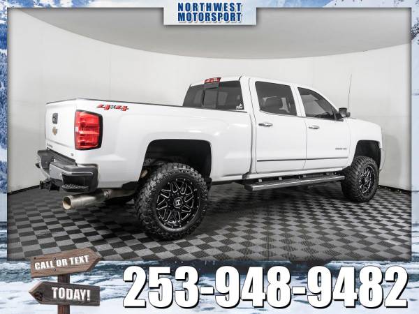 Lifted 2018 *Chevrolet Silverado* 2500 LTZ 4x4 - cars & trucks - by... for sale in PUYALLUP, WA – photo 3