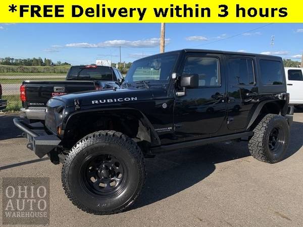 2013 Jeep Wrangler Unlimited Unlimited Rubicon 4x4 LIFTED 6-Speed V6... for sale in Canton, WV – photo 2