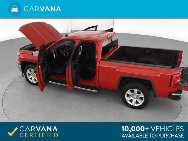 2014 GMC Sierra 1500 Double Cab SLE Pickup 4D 6 1/2 ft pickup Red - for sale in Charleston, SC – photo 13