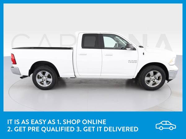 2018 Ram 1500 Quad Cab Harvest Pickup 4D 6 1/3 ft pickup White for sale in Greensboro, NC – photo 10