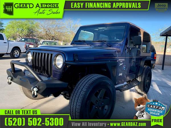 2001 Jeep WRANGLER/TJ for 13, 495 or 208 per month! - cars & for sale in Tucson, AZ – photo 5