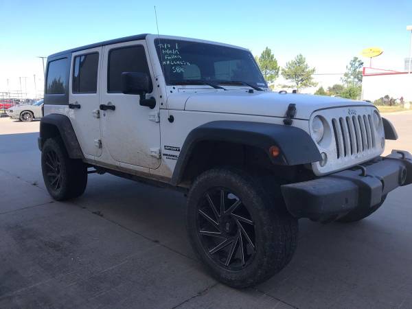 2017 JEEP WRANGLER UNLIMITED SPORT- W/ WHEELS AND TIRES!! for sale in Norman, OK – photo 2