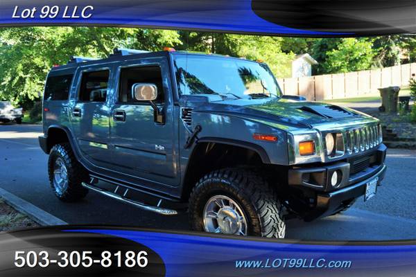 2005 *HUMMER* *H2* 4x4 Navi Moon Roof Htd Leather 35's Bose for sale in Milwaukie, OR – photo 4
