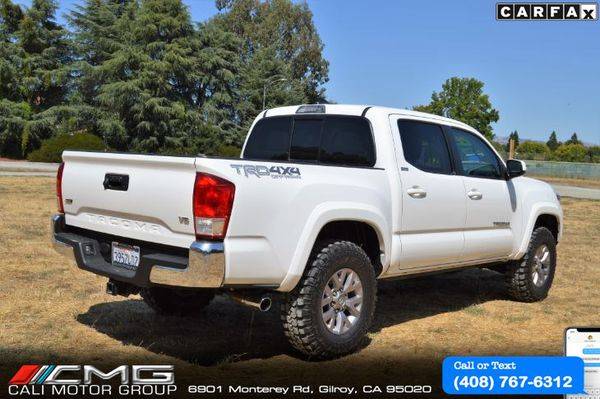 2017 Toyota Tacoma SR5 Crew Cab TRD Off Road 4X4 - We Have The Right... for sale in Gilroy, CA – photo 4