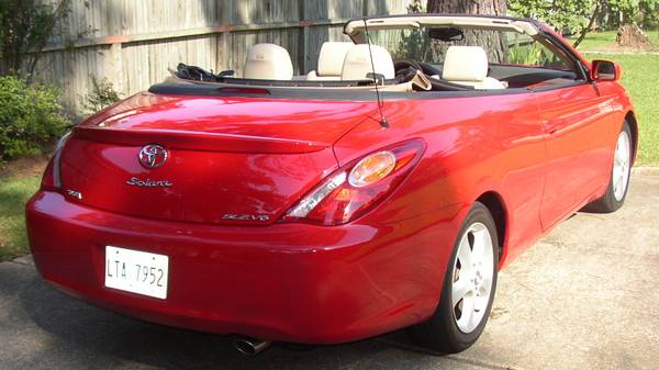 2006 TOYOTA SOLARA SLE CONVERTIBLE 66K MILES for sale in Columbus, MS – photo 3