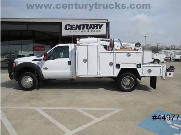 2012 Ford F550 Regular Cab White PRICED TO SELL SOON! - cars & for sale in Grand Prairie, TX – photo 4