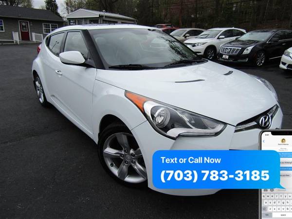 2014 HYUNDAI VELOSTER GLS (1 6 STD, STyle, Tech/1 6T) FS WE for sale in Stafford, District Of Columbia – photo 3