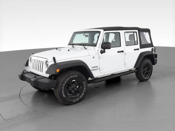 2017 Jeep Wrangler Unlimited Sport SUV 4D suv White - FINANCE ONLINE... for sale in owensboro, KY – photo 3