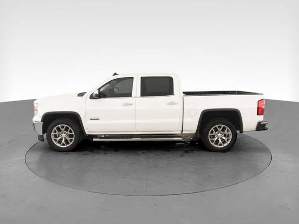 2015 GMC Sierra 1500 Crew Cab SLT Pickup 4D 5 3/4 ft pickup White for sale in Harker Heights, TX – photo 5